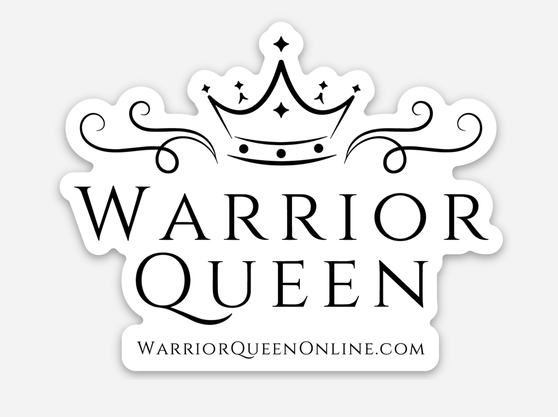Warrior Queen Die-Cut Sticker