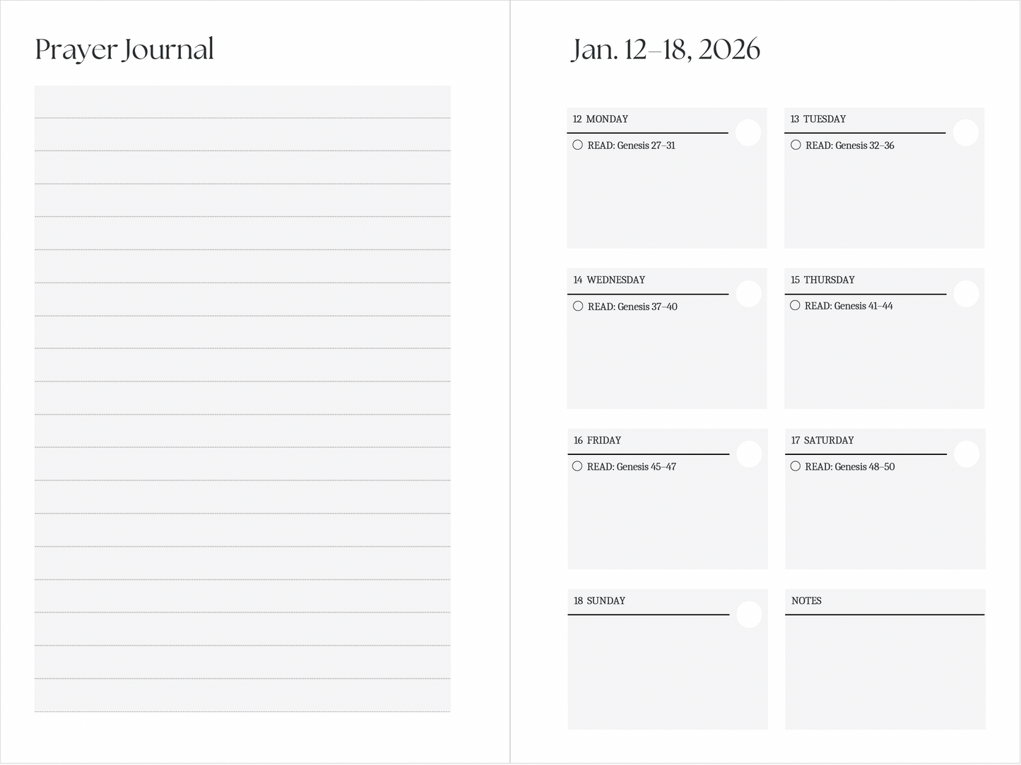 Unstoppable 2026 Devotional Planner